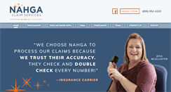 Desktop Screenshot of nahgaclaimservices.com
