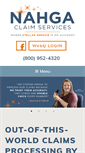 Mobile Screenshot of nahgaclaimservices.com